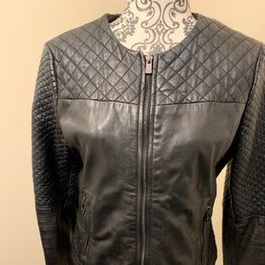 Women Leather Jacket Black